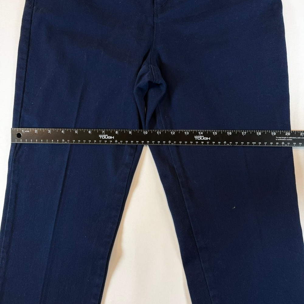 🔴 Gloria Vanderbilt  Size 8 Classic Fit Navy Blue Jeans Women's - Picture 7 of 10